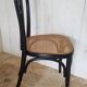 Sitting caning bistro chair
