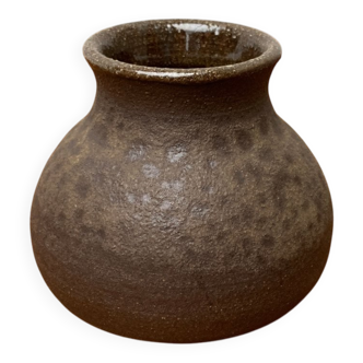 German studio pottery vase from the mid-20th century, 1960s.