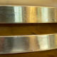 Multi layered pendant light by Carl Thore for Granhaga Metallindustri. Sweden 1970s.