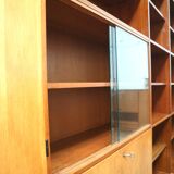 Large vintage wall unit from the 1960s with functional and timeless design