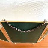 Triptych barber's mirror