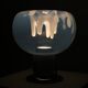 Fluorescent Murano glass table lamp by PVM, 1970s
