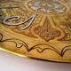 Vintage brass Moroccan tray