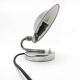 Chrome-plated metal table lamp by J. Hurka for Napako, Czechoslovakia, 1950s