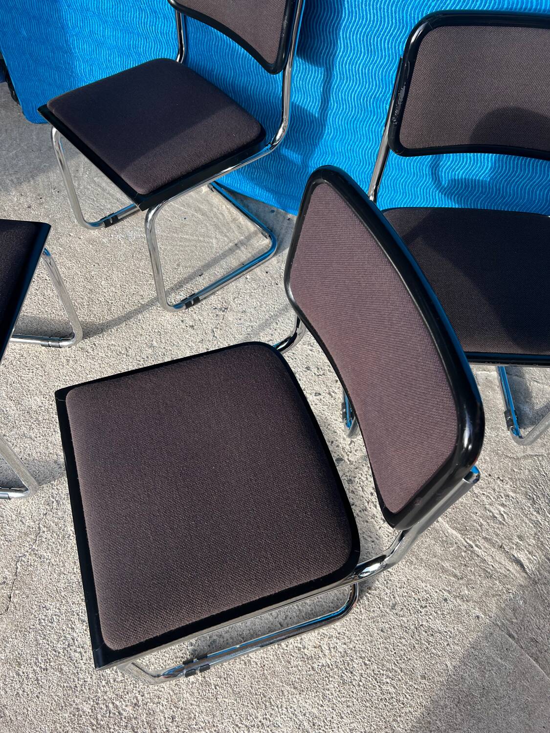 ENSEMBLE DE 4 CHAISES MARCEL BREUER