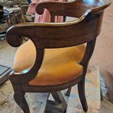 Walnut office chair