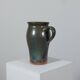 Vintage mid-century oxidised pottery vase