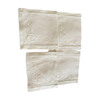 Embroidered tea towels