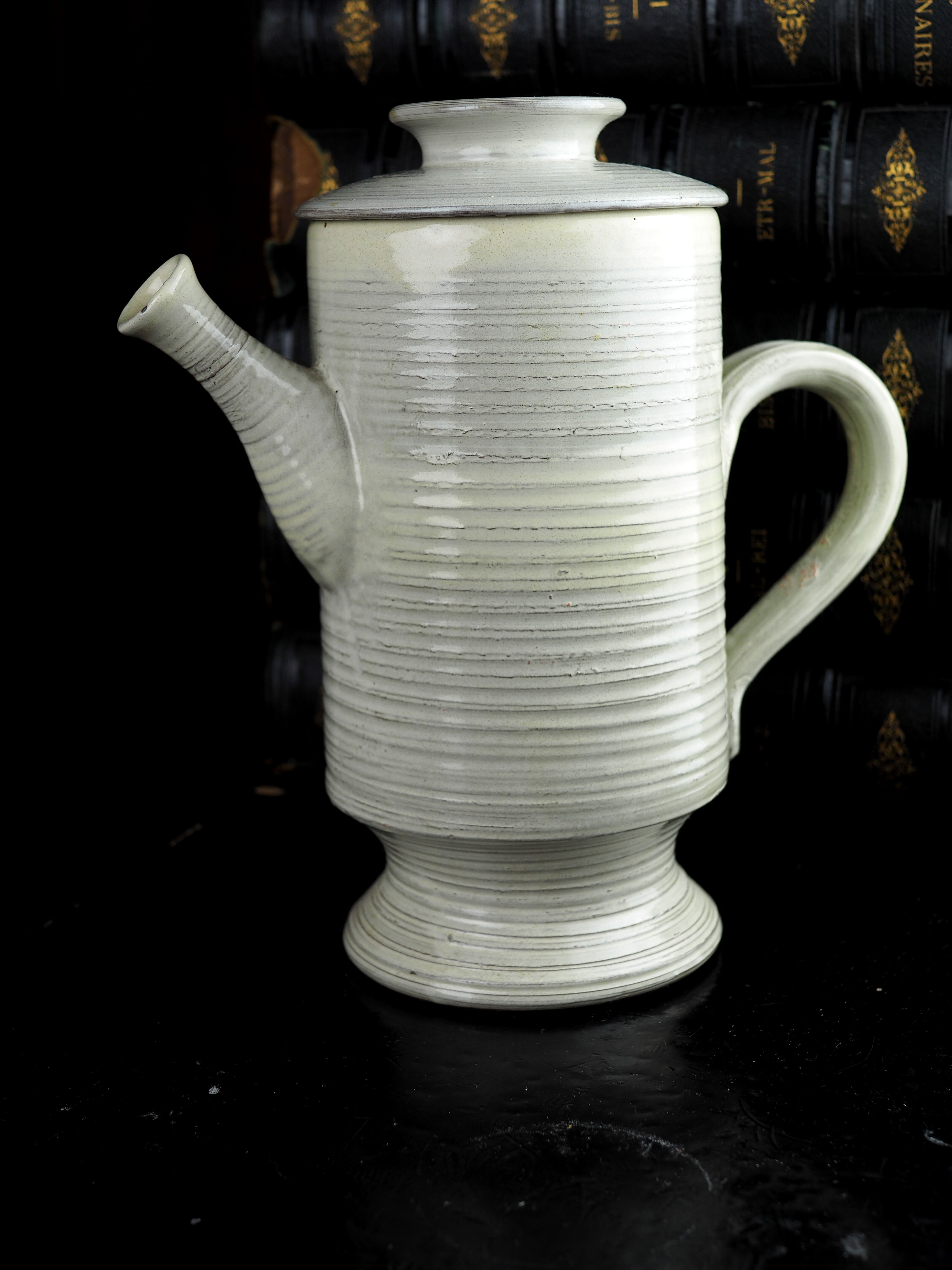 Stoneware cream coffee maker - Kilroot pottery- 70s / 90s