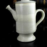 Cafetière crème en grès - Kilroot pottery- années 70 / 90