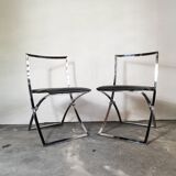 Marcello Cuneo, Model “Luisa”, 1970s Set of 2 Dining Chairs