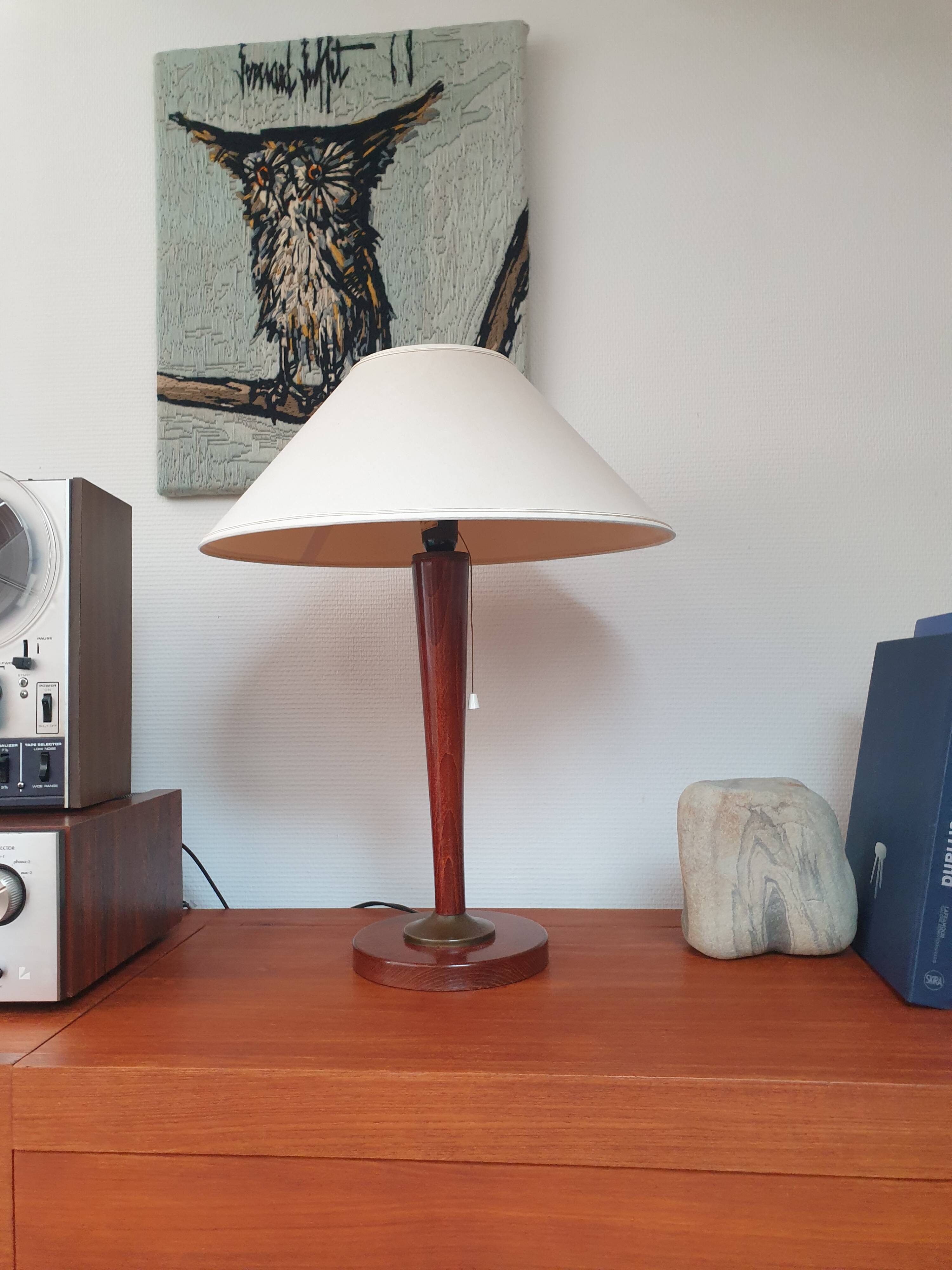 Mid-century Art Deco desk/liner lamp