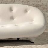 Ligne Roset white sofa Ploum model