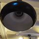 Lita pendant light, chocolate color, 1970