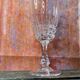 SET OF 6 CRISTAL D’ARQUES POMPADOUR WINE GLASSES HEIGHT 13CM