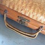 Vintage wicker case