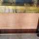 Palissandre and vintage brass bar counter from the 1960s.