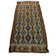 Vintage turkish kilim rug 95 x 47 cm