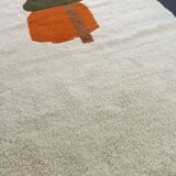 Natural wool rugs