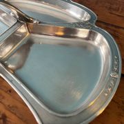 Tray, display in silver metal gallia for Christofle