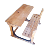 Double school desk Léo Wiart