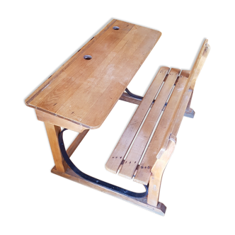 Double school desk Léo Wiart