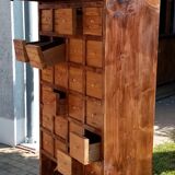 Furniture of haberdashery, window.