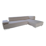 Moroso corner canapé lounge, Lowland model with chaise longue.