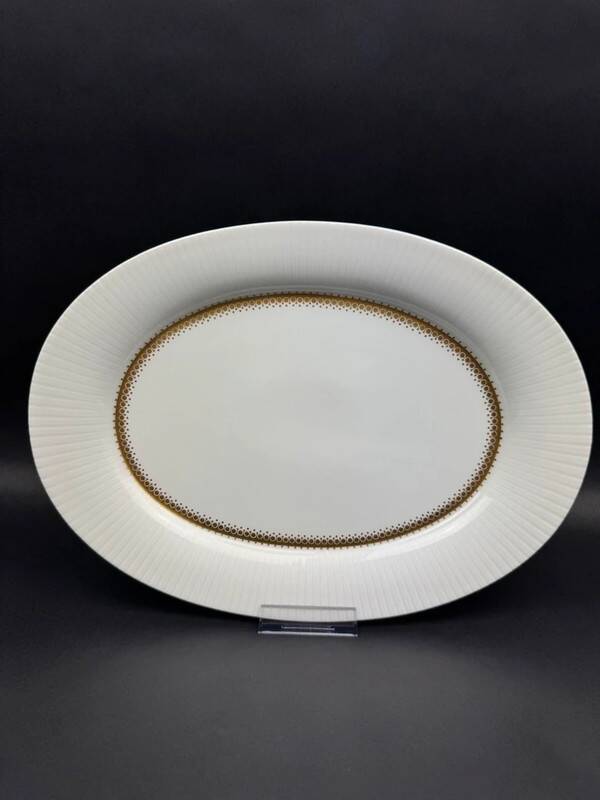 Grand plat ovale ondulation Rosenthal Tapio Wirkkala