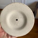 Ceramic vase signed Breugnot