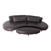 Steiner Mandala Sofa – 2016 Edition – Louisiana Leather (brown) – Like new condition
