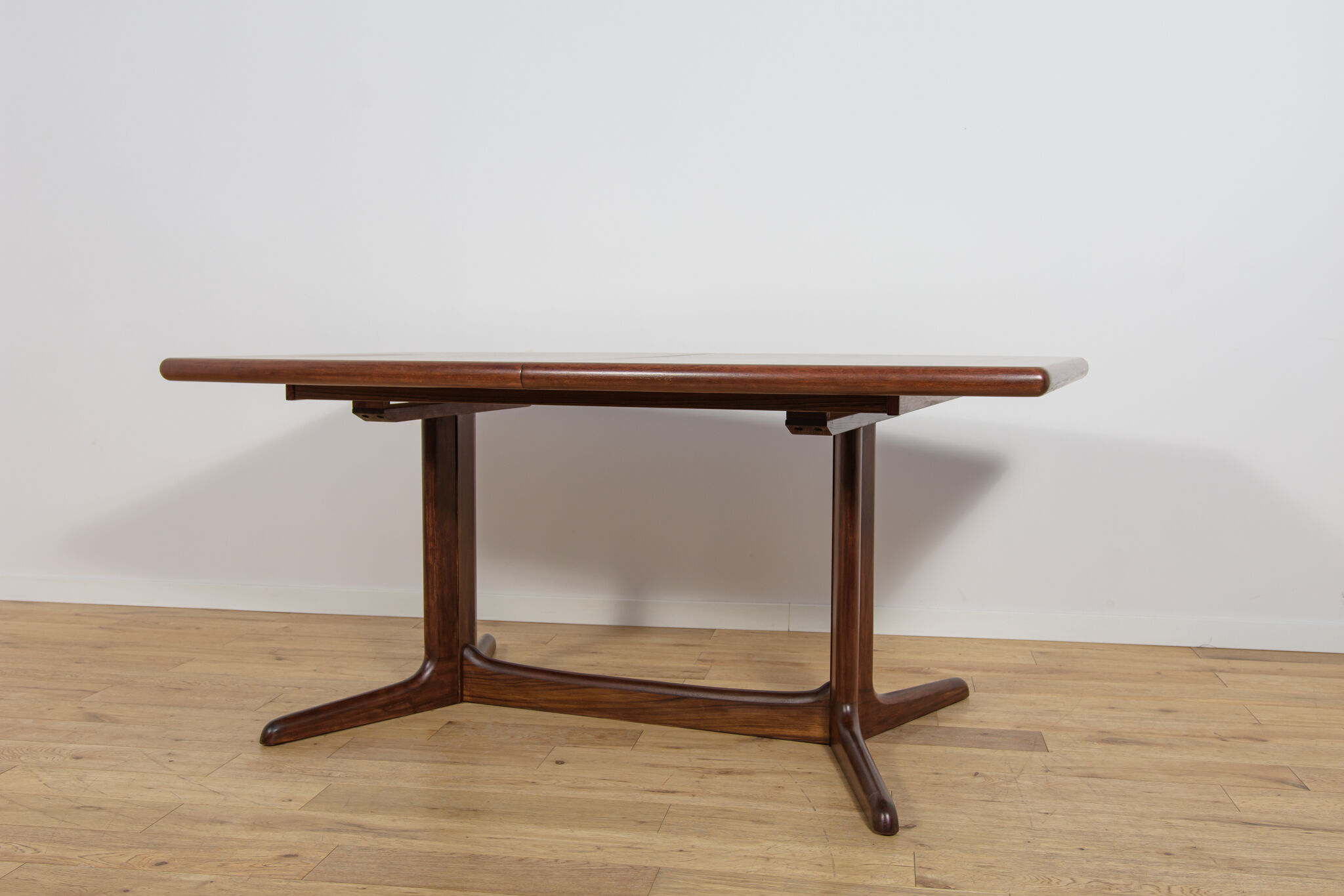 Table à manger extensible en palissandre de style mid-century moderne, Danemark, années 1960.