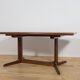 Table à manger extensible en palissandre de style mid-century moderne, Danemark, années 1960.