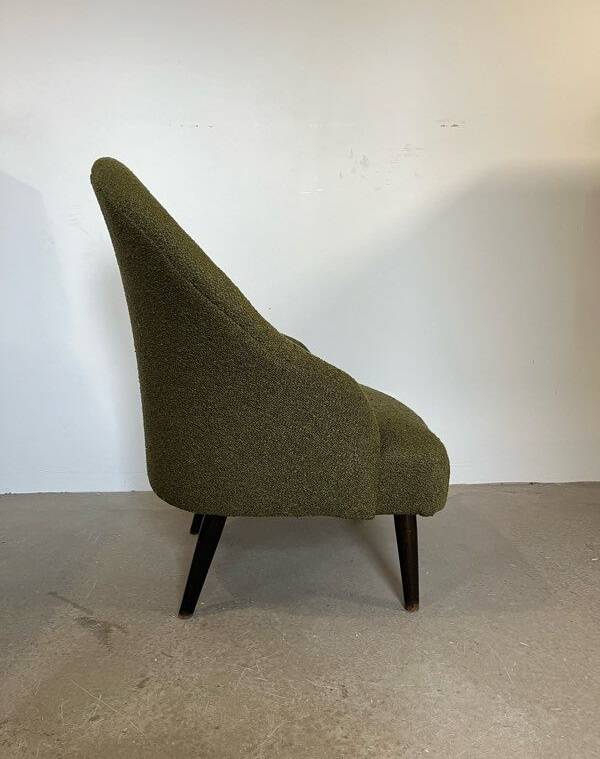 Restored crapaud armchair