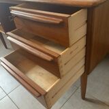 Danish Falster Teak Desk by Svend Madsen, 1960s