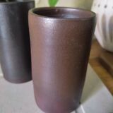 Vase rouleau en grès