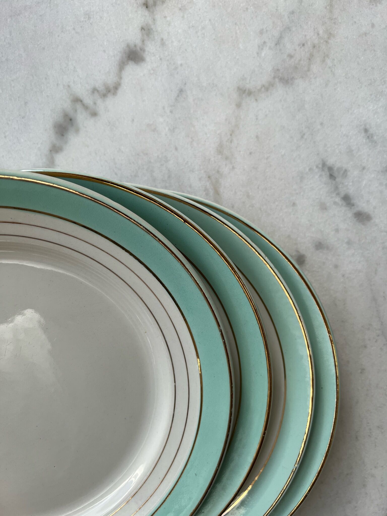 Flat plates Luneville France - Regency