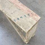 Wooden bench
