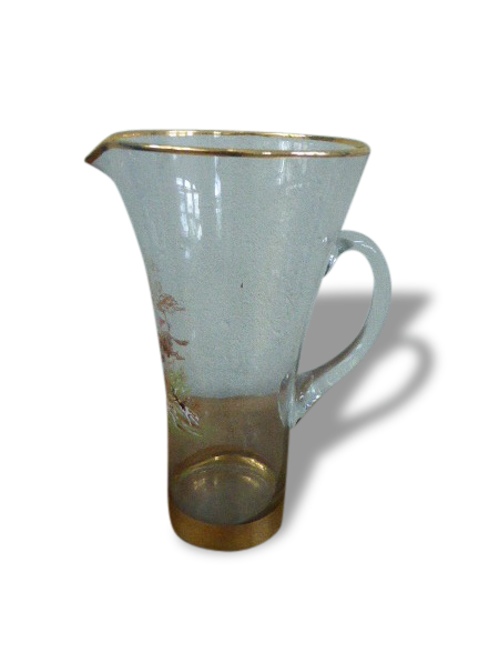 Carafe design glass and vintage 1950/1960