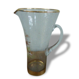 Carafe design glass and vintage 1950/1960