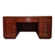 Modernist mahogany desk from cuba dominique art deco 1940