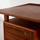 Teak desk by Peter Løvig Nielsen for Hedensted Møbelfabrik