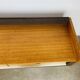 Vintage teak and aluminum sideboard, 1970s, TV stand, Scandinavian style