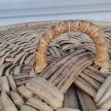 Vintage wicker basket