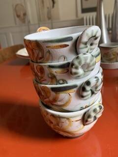 Kéraluc Quimper stoneware bowls