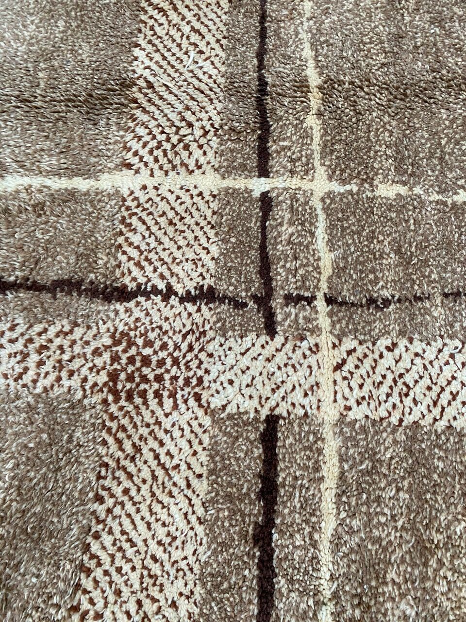 Art deco antique handmade carpet 140x200 cm
