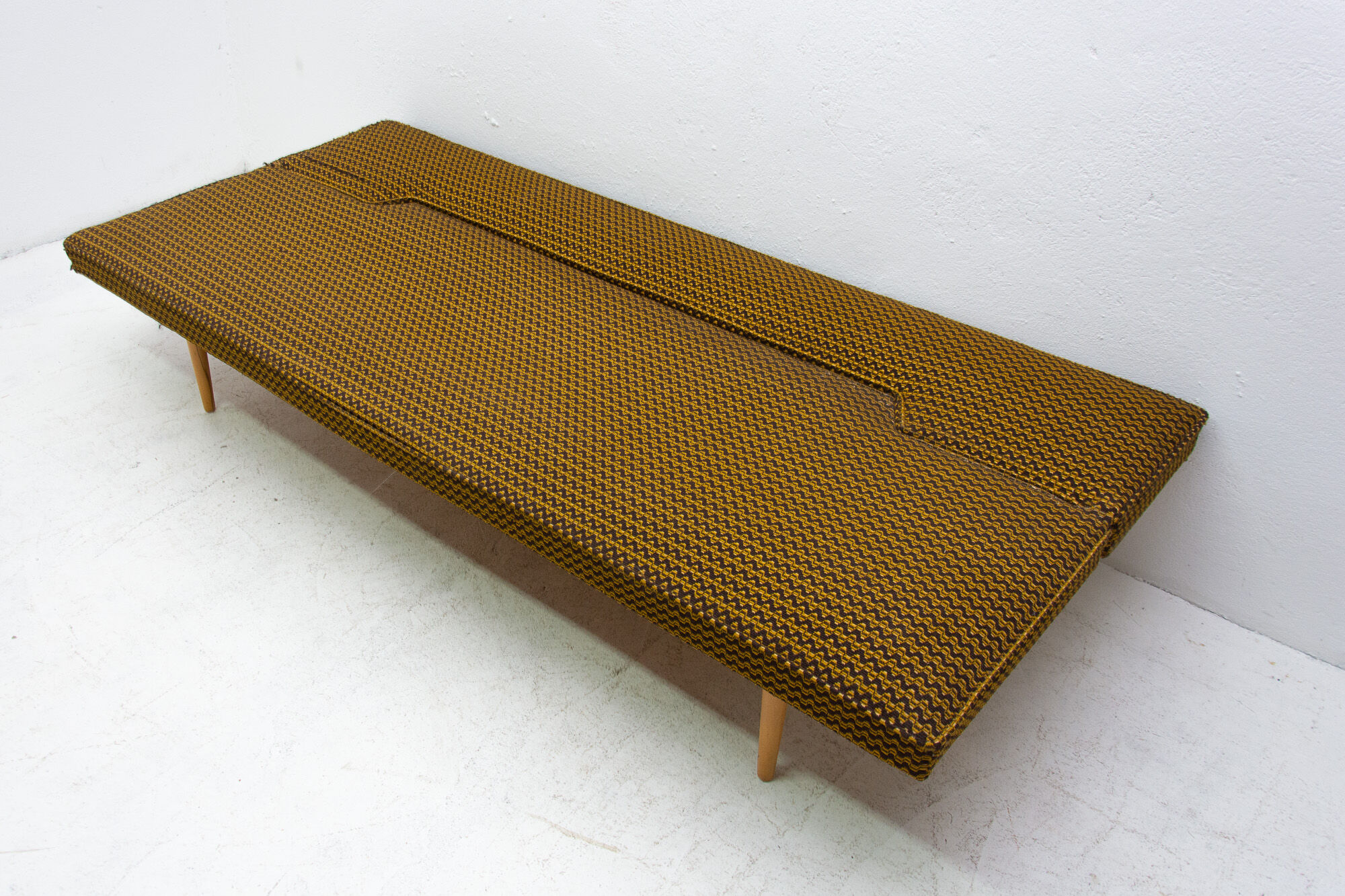 Midcentury adjustable sofa bench by Miroslav Navrátil, 1960s, Czechoslovakia