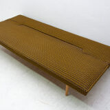 Midcentury adjustable sofa bench by Miroslav Navrátil, 1960s, Czechoslovakia