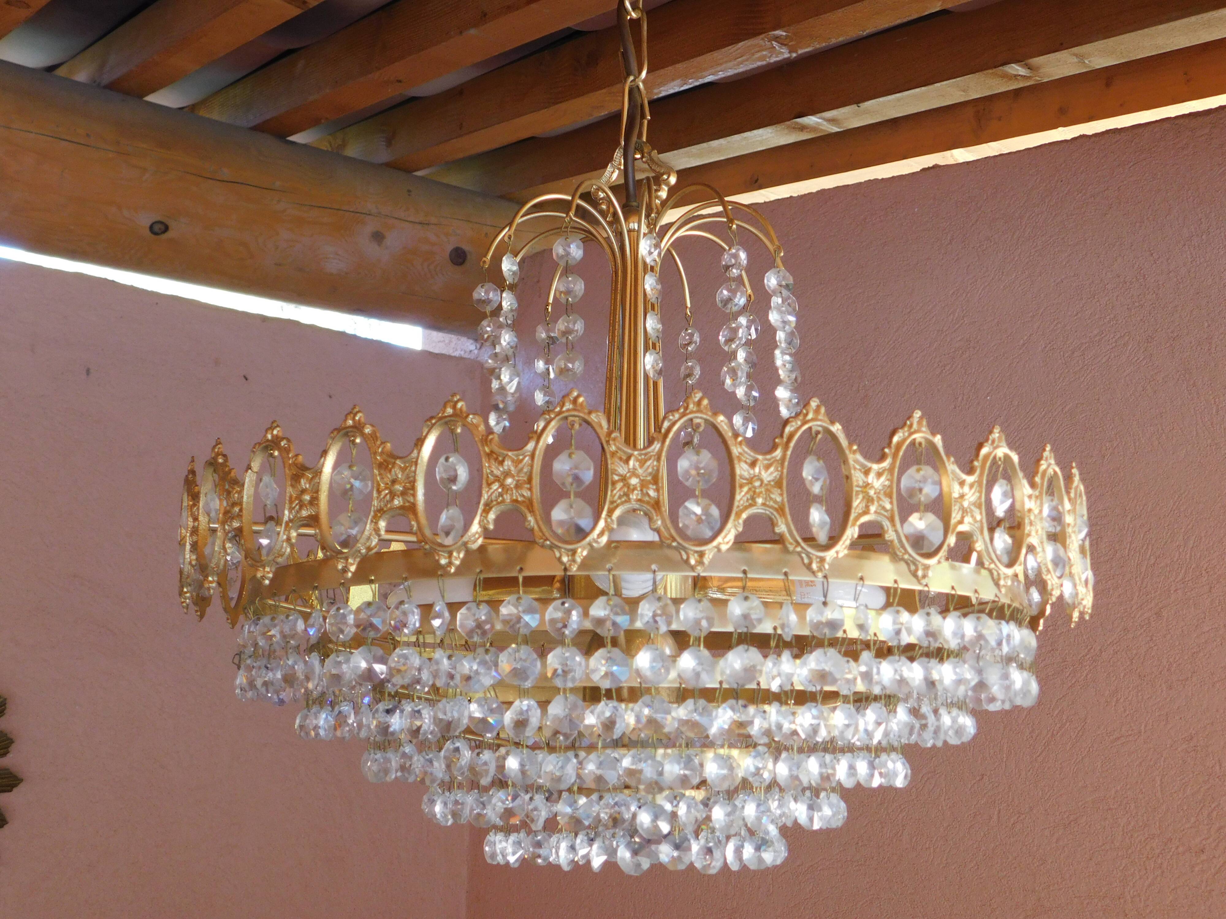 Lustre à pampilles ø 43 cm