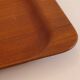 Plateau vintage scandinave en teck